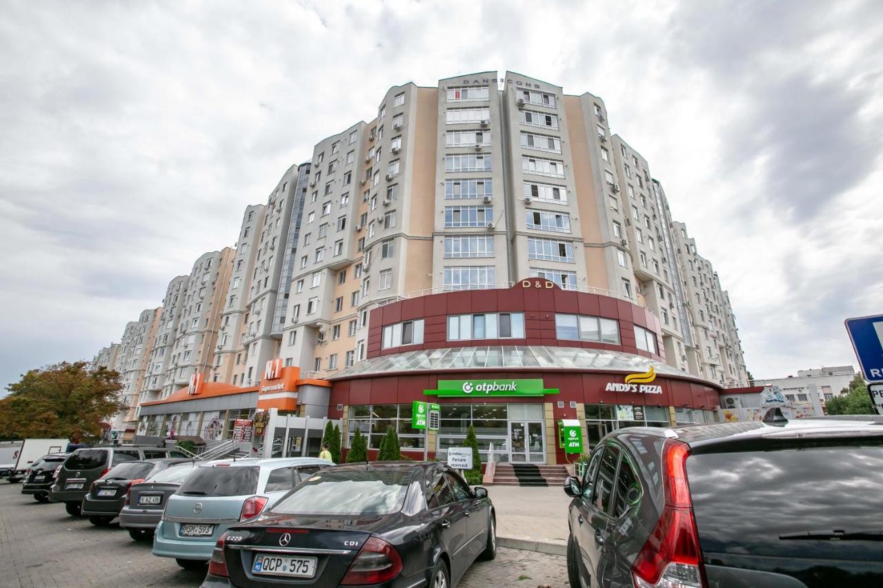 Apartament De Lux Cu 2 Camere Si Living Chisinau Exterior photo